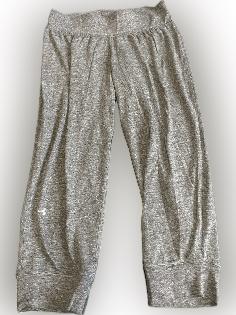 Under Armour Heather Gray Capri Leggings | XS